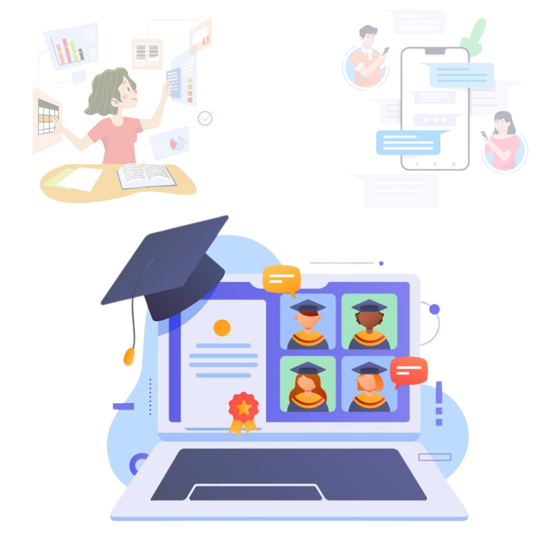 Modern LMS Illustration